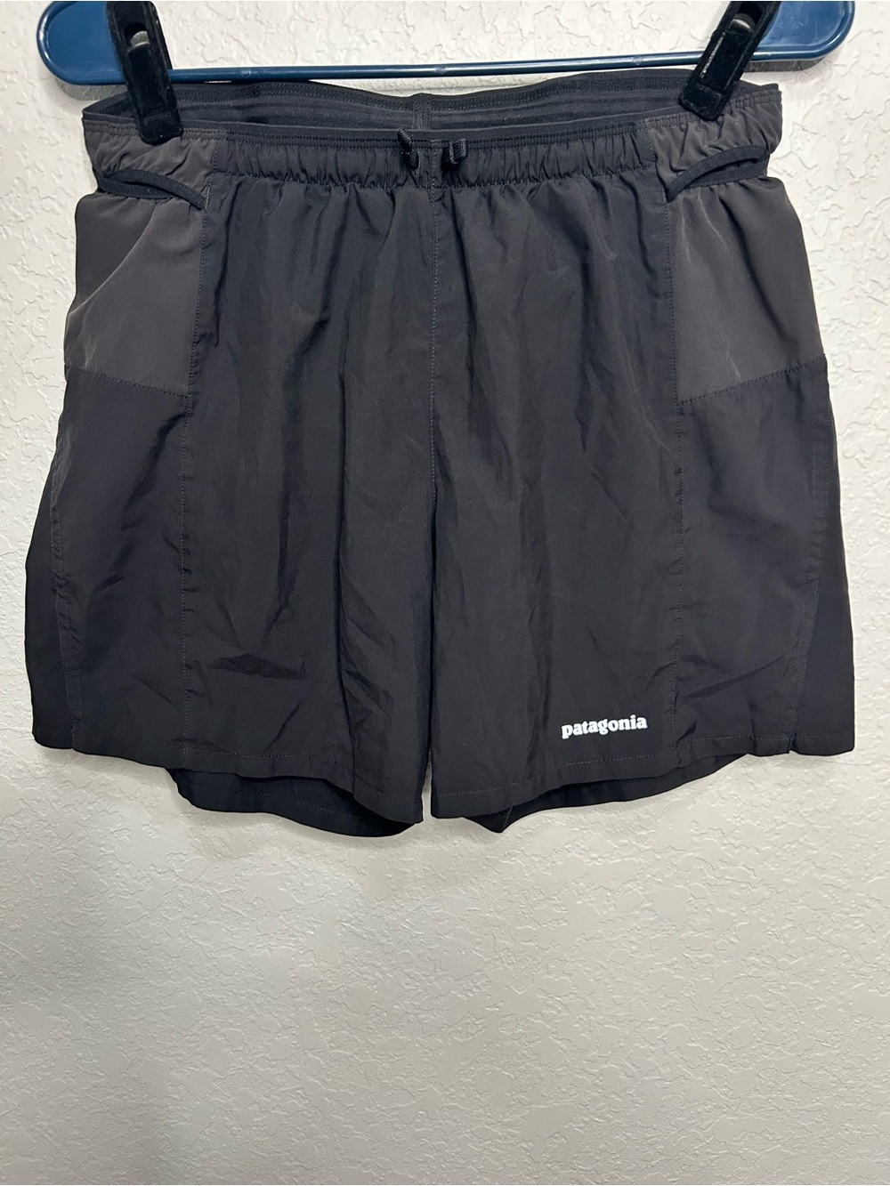 Patagonia Black Lightweight Athletic Running Shorts Size M - Picture 2 of 9